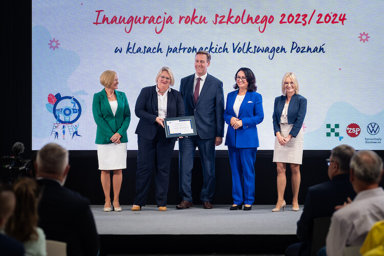 Volkswagen Poznań z nagrodą za jakość kształcenia zawodowego